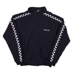 Racer Track Jacket- Black Size XXL